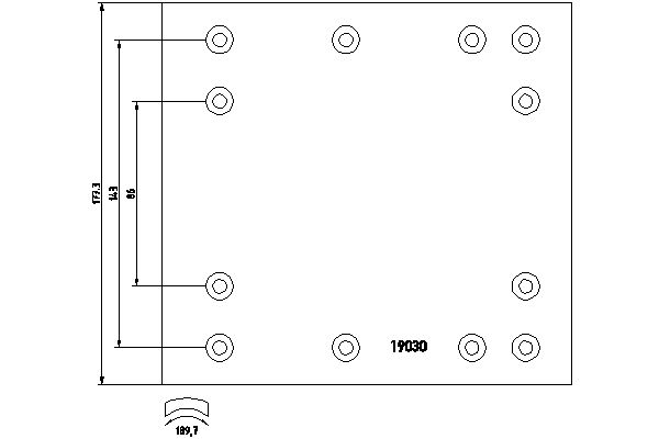 Textar Remtrommel 1903001