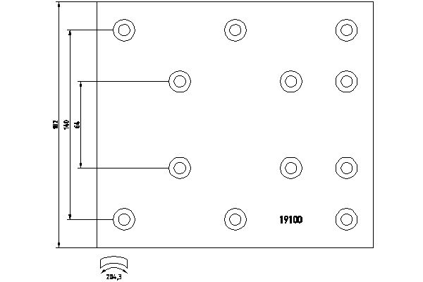 Textar Remtrommel 1909901