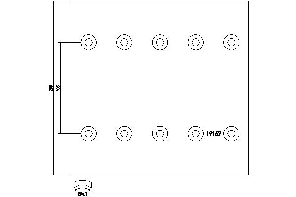 Textar Remtrommel 1916606