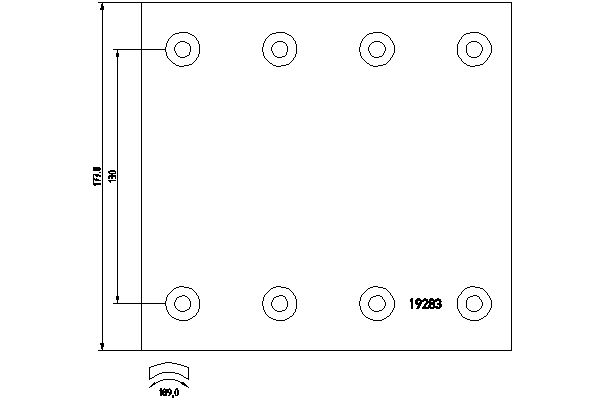 Textar Remtrommel 1928308