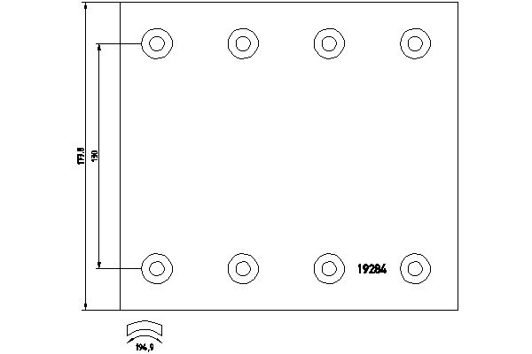 Textar Remtrommel 1928308