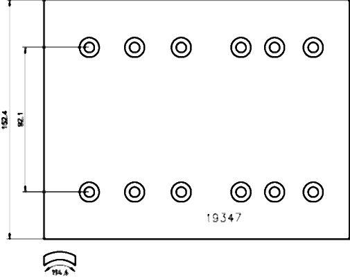 Textar Remtrommel 1934601