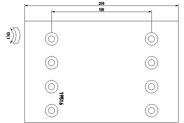 Textar Remtrommel 1951508