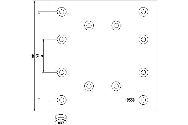 Remtrommel Textar 1955301