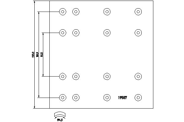 Remtrommel Textar 1955713