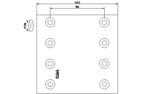 Textar Remtrommel 1957307