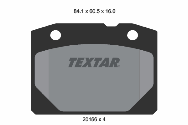 Remblokset Textar 2016603