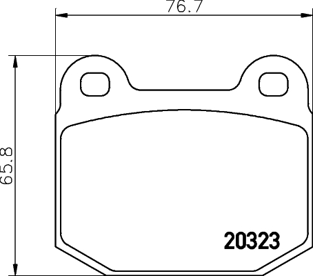 Remblokset Textar 2032302