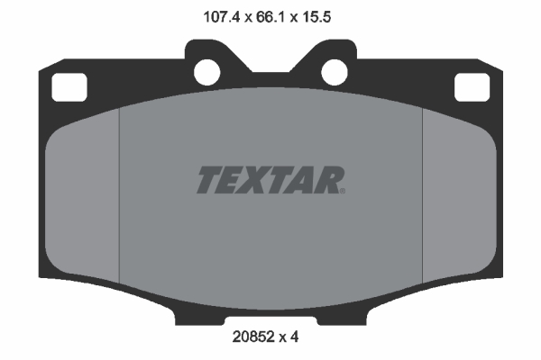 Remblokset Textar 2085201