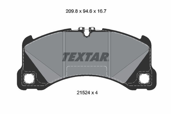 Remblokset Textar 2152401