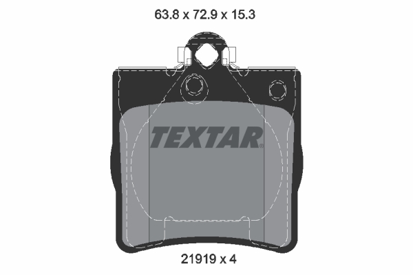 Remblokset Textar 2191981