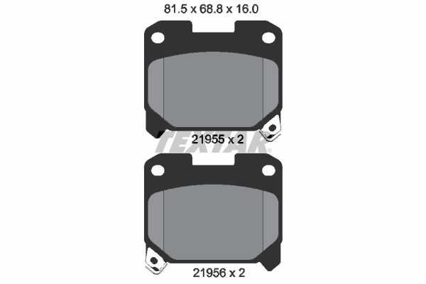 Remblokset Textar 2195501
