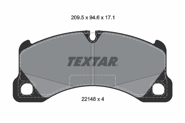 Remblokset Textar 2214801