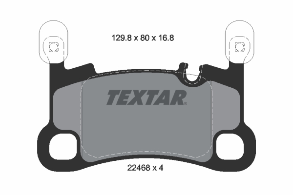 Remblokset Textar 2246801