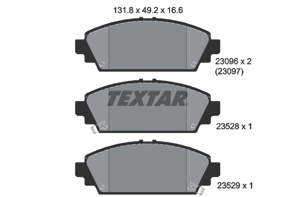 Textar Remblokset 2309601