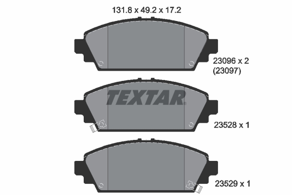 Textar Remblokset 2309601