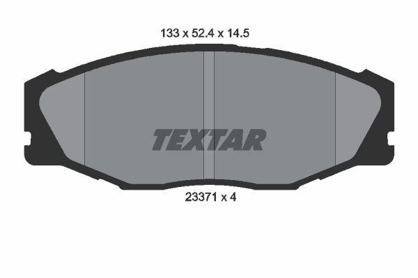 Remblokset Textar 2337101