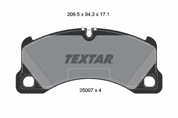 Remblokset Textar 2500703