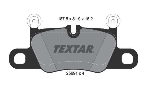 Remblokset Textar 2569101