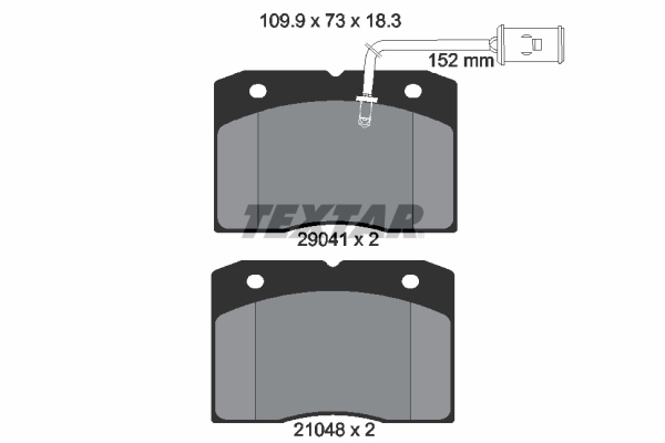 Textar Remblokset 2904101