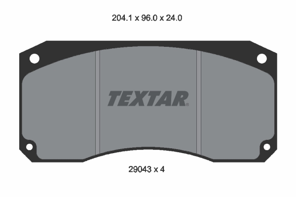 Textar Remblokset 2904303