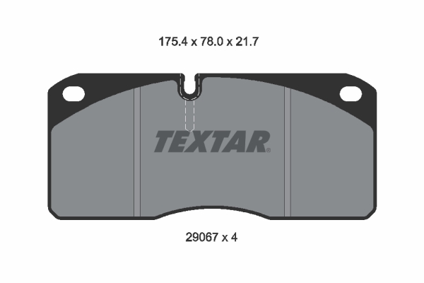 Textar Remblokset 2906705