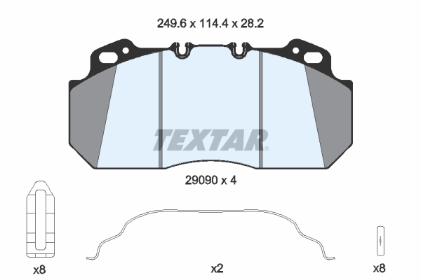 Textar Remblokset 2909009