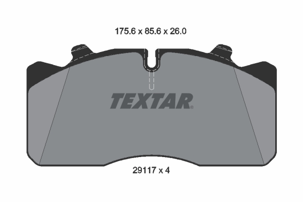 Textar Remblokset 2911701