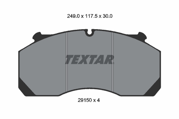 Textar Remblokset 2915001