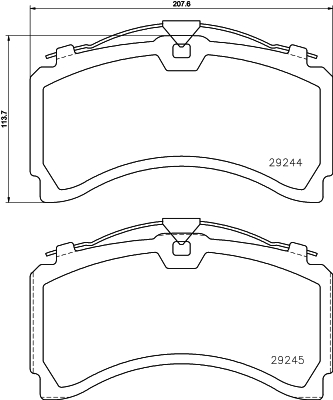 Textar Remblokset 2924401