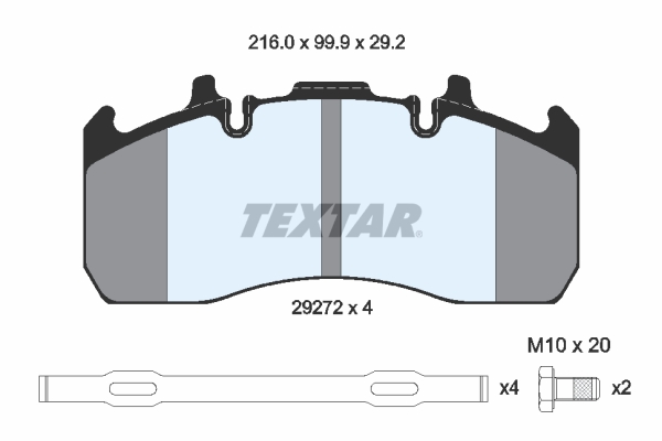 Textar Remblokset 2927201