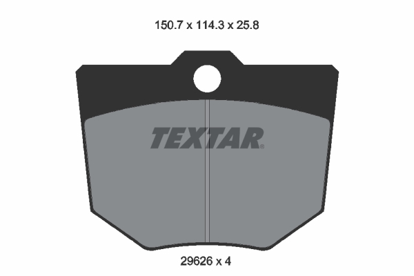 Textar Remblokset 2962603