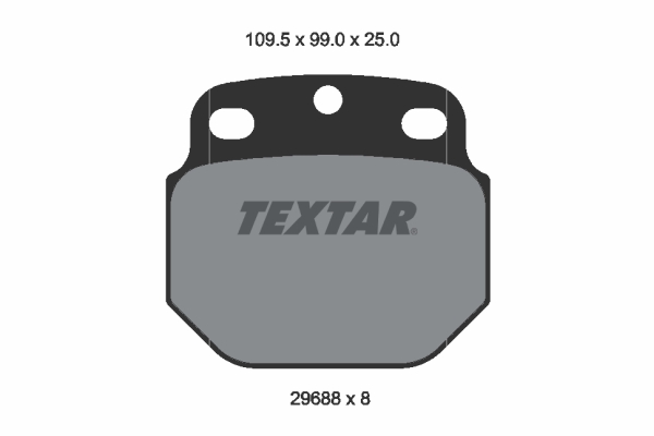 Textar Remblokset 2968801