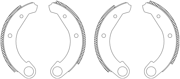 Remschoen set Textar 83000200