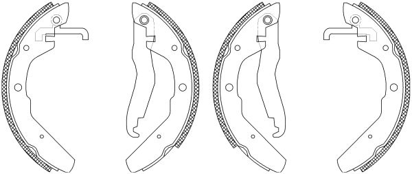 Textar Remschoen set 83027600