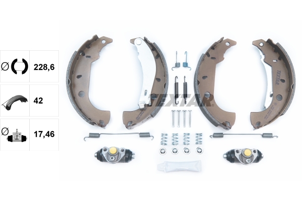 Textar Remschoen set 83037004