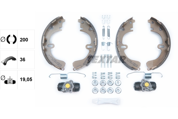 Textar Remschoen set 83043100