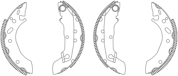 Textar Remschoen set 83043701