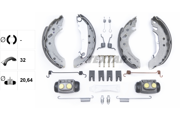 Textar Remschoen set 83043701