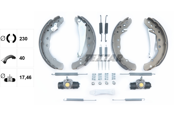Textar Remschoen set 83044402