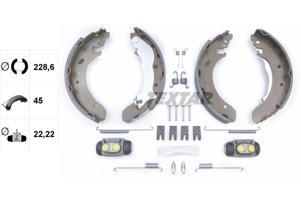 Textar Remschoen set 83046400