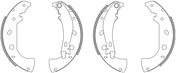 Remschoen set Textar 83053101