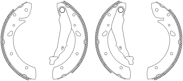 Remschoen set Textar 83053400