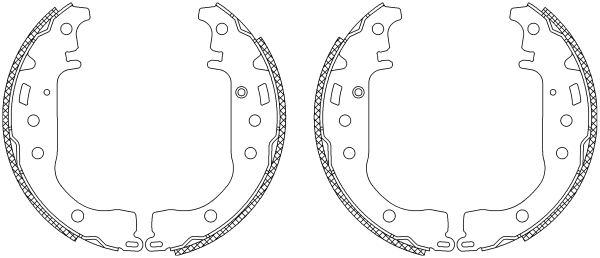 Remschoen set Textar 83053500