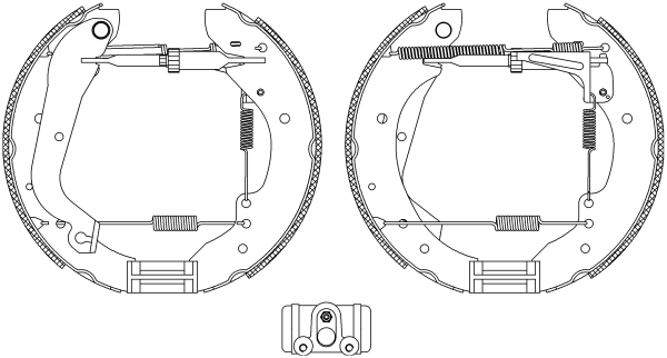 Remschoen set Textar 84030602