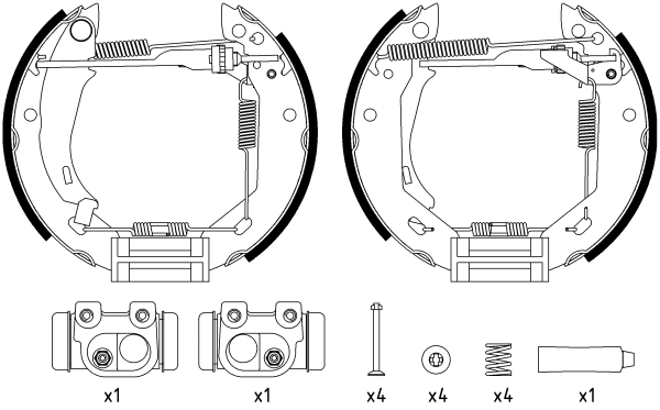 Textar Remschoen set 84031804