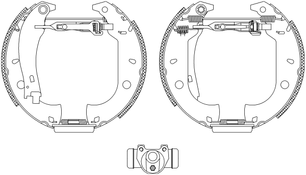 Remschoen set Textar 84037000