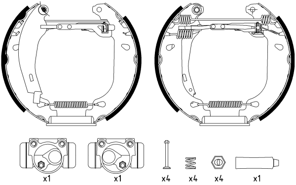 Textar Remschoen set 84037408