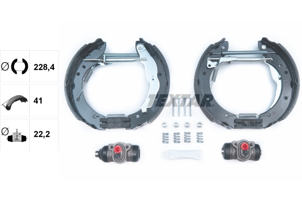 Textar Remschoen set 84044000