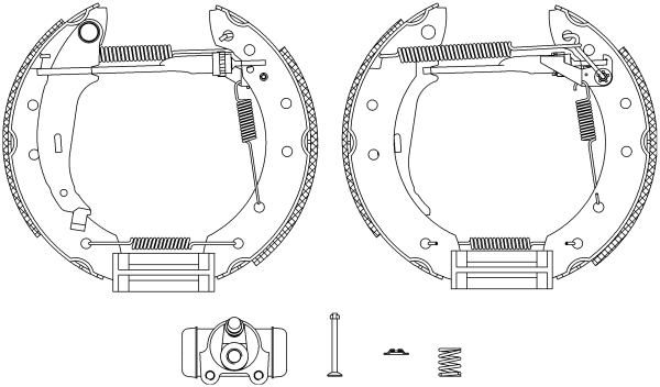 Remschoen set Textar 84048008
